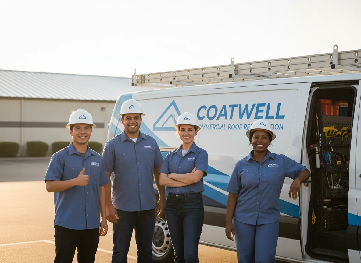 Commercial roof coating company in Humansville, MO